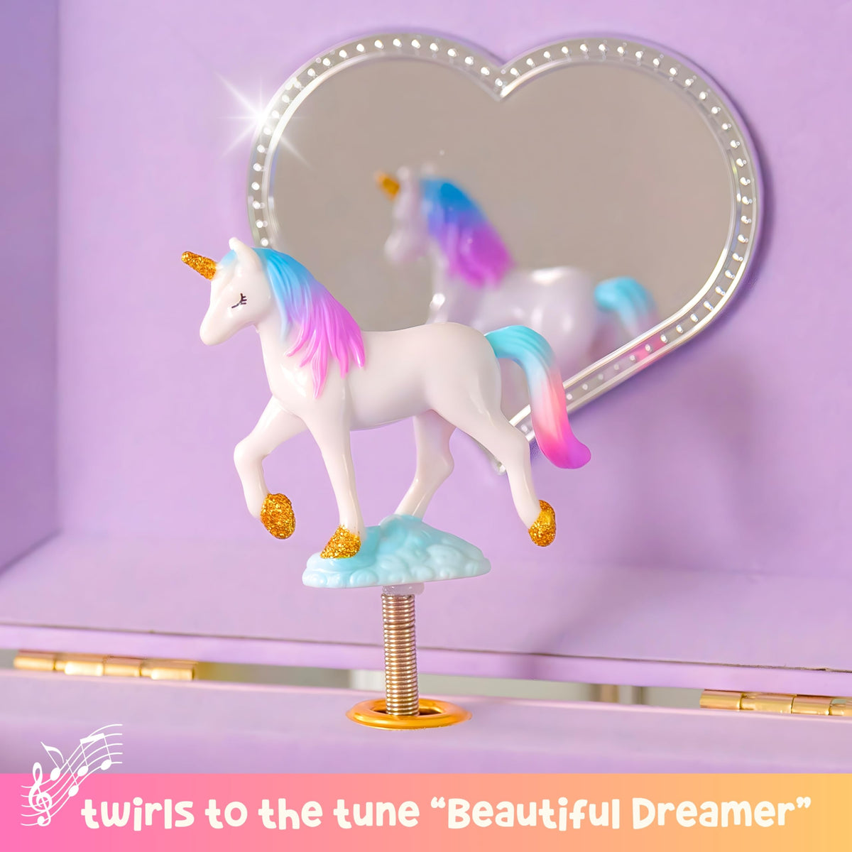 Giggle & Honey® Musical Unicorn Jewelry Box for Girls 🍁 All In One Marketplace Canada