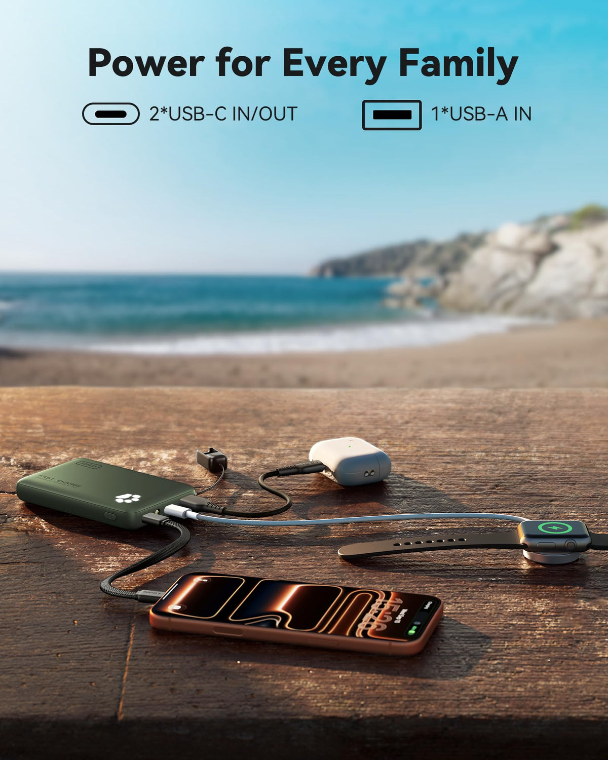 INIU 45W Fast Charging Power Bank, Smaller 10000mAh Travel Portable Charger
