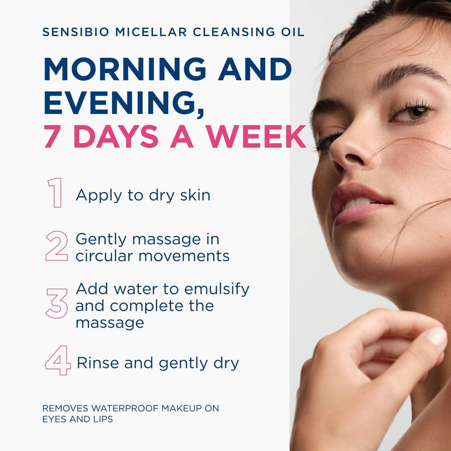 Bioderma Sensibio Micellar Cleansing Oil, 1st Ecobiological Micellar Formula Gentle Face Cleanser, Cleanses, Soothes & Nourishes Skin, Oil-to-Milk Texture, Fragrance-Free, Gentle on Skin - Available at All In One Marketplace Canada
