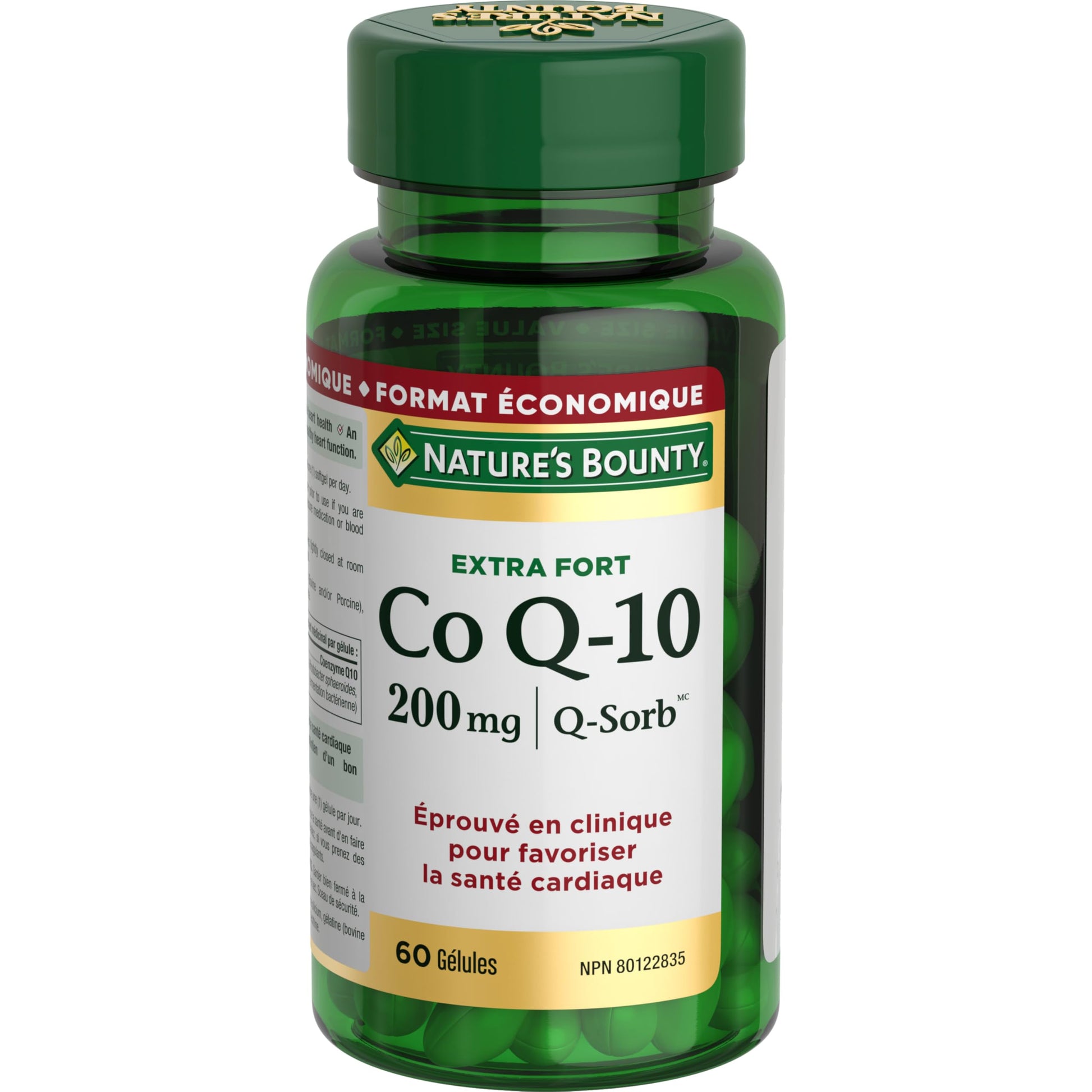 NATURE'S BOUNTY Co Q-10, 200 mg, Extra Strength, Clinically Shown to Promote Heart Health, 48.9 g - Available at All In One Marketplace Canada