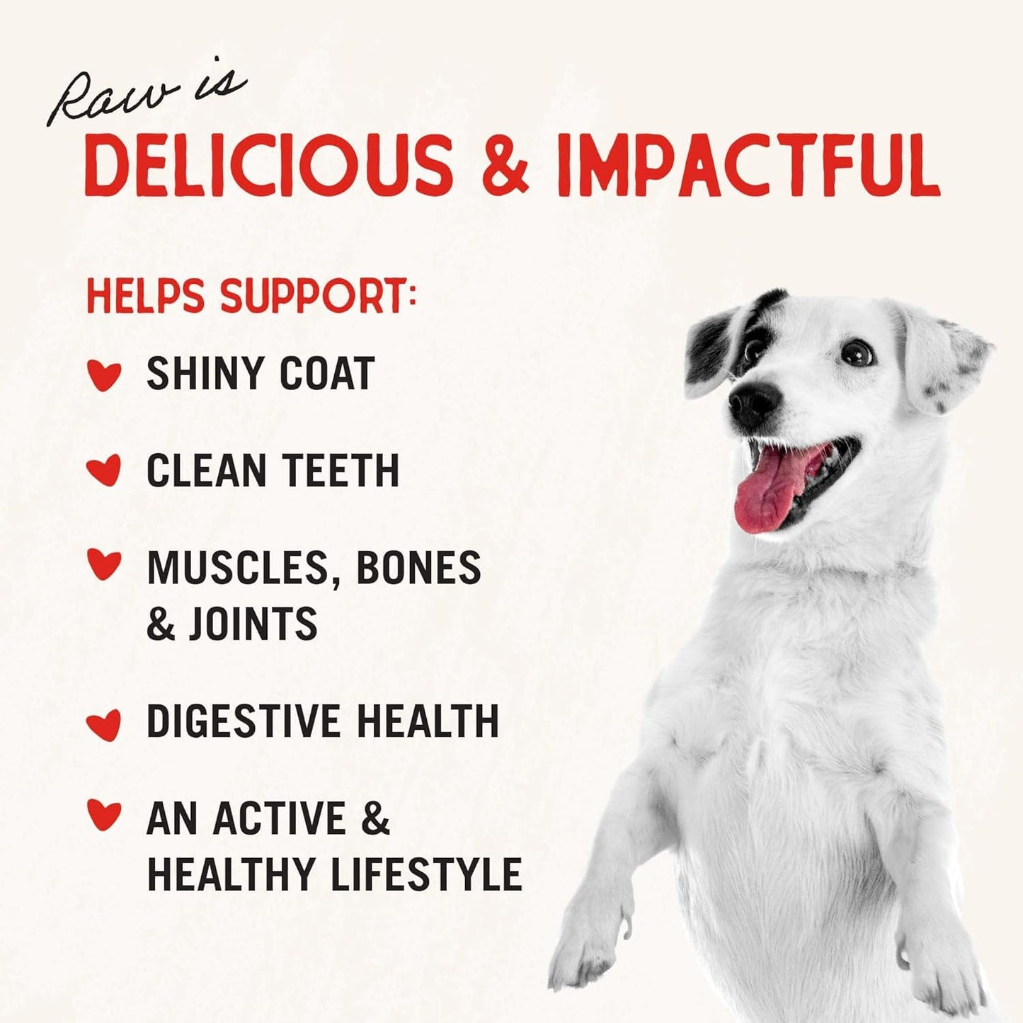 Stella & Chewy’s Freeze Dried Raw Dinner Patties – Grain Free Dog Food, Protein Rich Stella’s Super Beef Recipe – 396g Bag