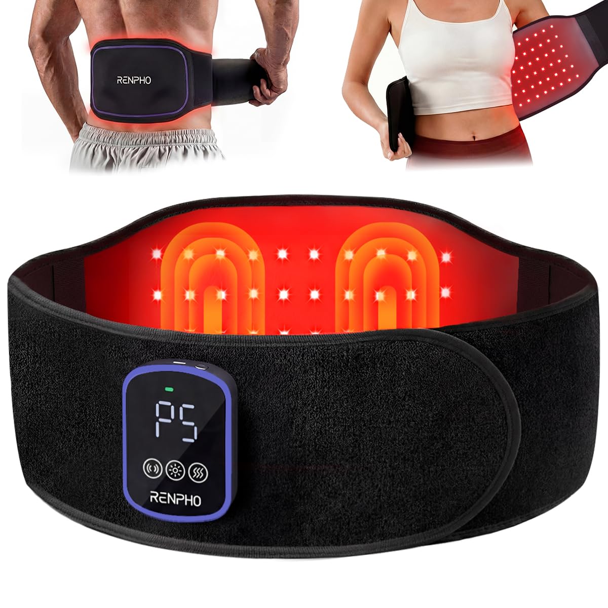 RENPHO Red Light Belt, Heating Pad Massager, Christmas Birthday Gifts 🍁 All In One Marketplace Canada