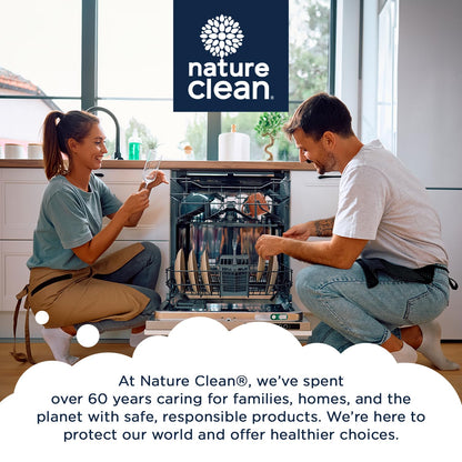 Nature Clean Automatic Dishwasher Pacs, Fragrance-Free, 60 Count