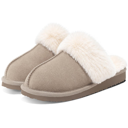 Litfun Fuzzy Memory Foam Slippers for Women Indoor Outdoor House Shoes 🍁 All In One Marketplace Canada
