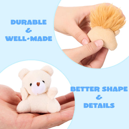 JOYIN 24 Pack Mini Animal Plush Toy Assortment (24 Units 3" Each), Animals Keychain Decoration for Kids, Small Stuffed Animal Bulk for Kids, Carnival Prizes, School Gifts, Christmas Goodie Bags 🍁 All In One Marketplace Canada