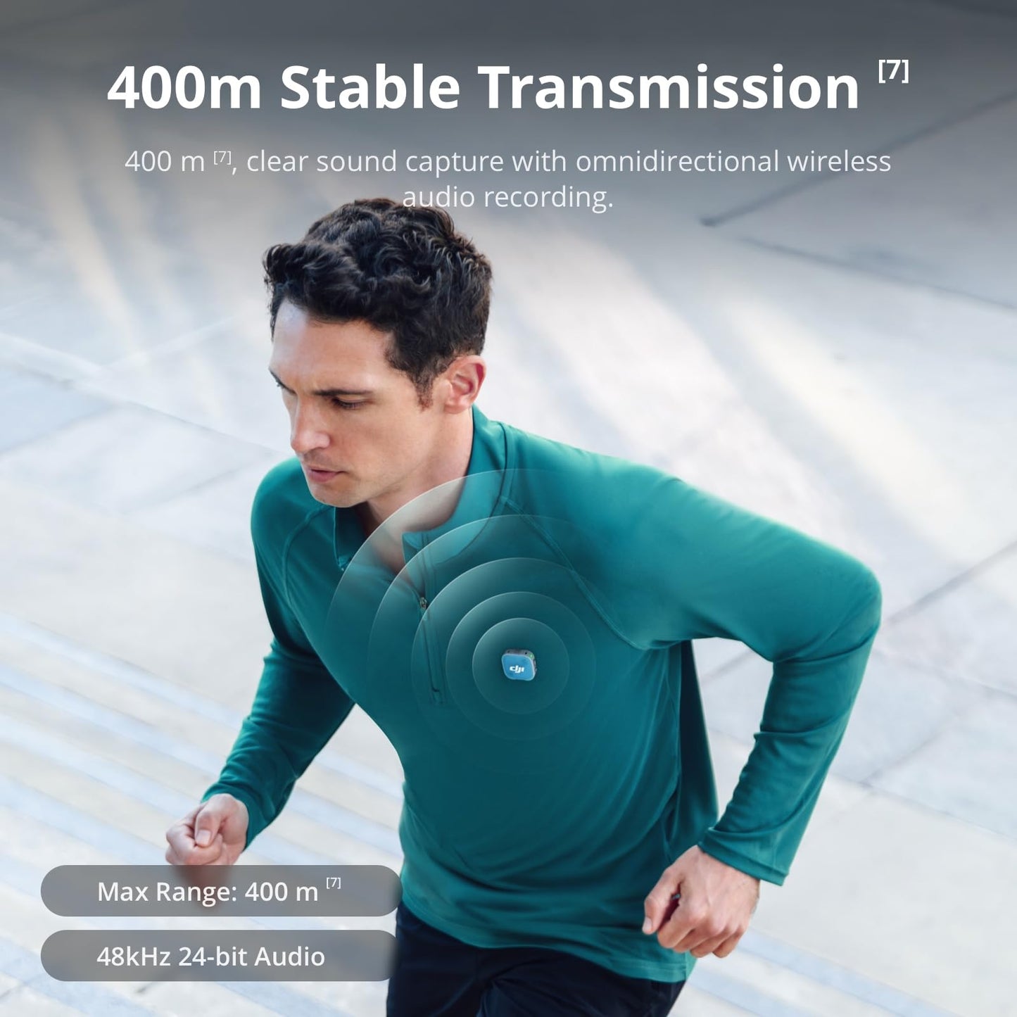 DJI Mic Mini 2 (1 émetteur + 1 récepteur mobile + étui de charge), micro-cravate sans fil pour vlogging pour iPhone/Android/Appareil photo, microphone Bluetooth, streaming en direct, prêt à l'emploi, batterie 24h, réduction du bruit