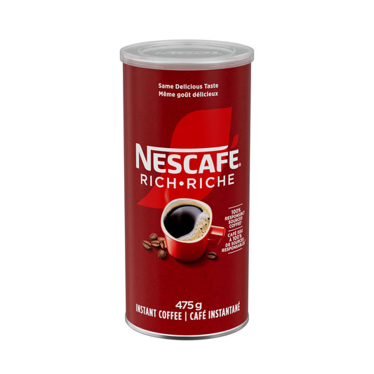 Nescafé Rich, Instant Coffee, 475g Tin, Brown (Package May Vary)