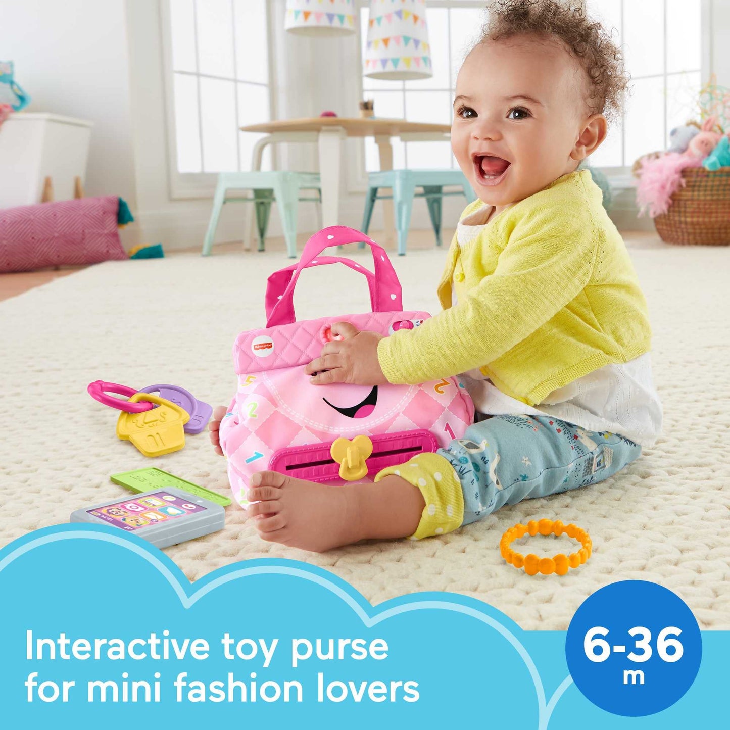 Fisher-Price Laugh & Learn Toy My Smart Purse Fisher-Price