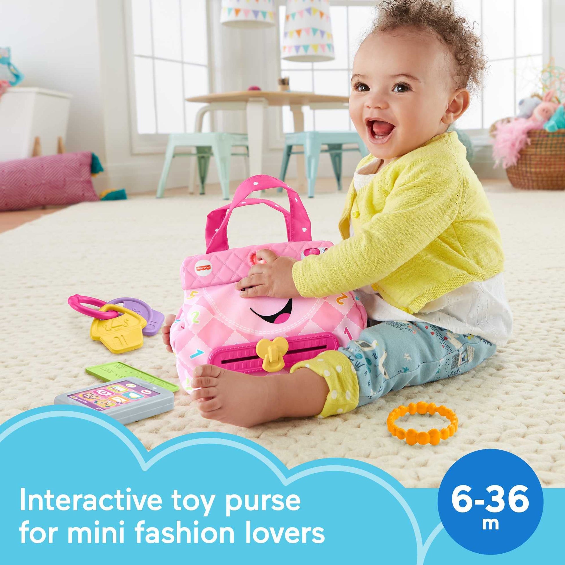 Fisher-Price Laugh & Learn Toy My Smart Purse Fisher-Price