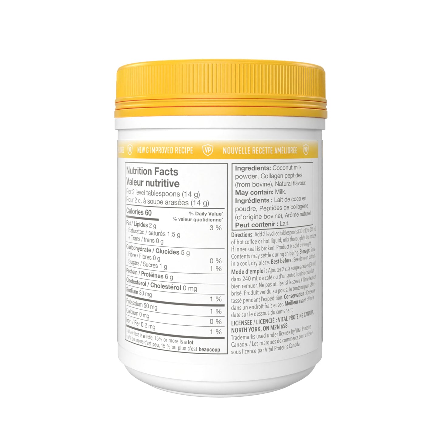 VITAL PROTEINS Collagen Creamer, Vanilla-flavoured, 303 g Vital Proteins