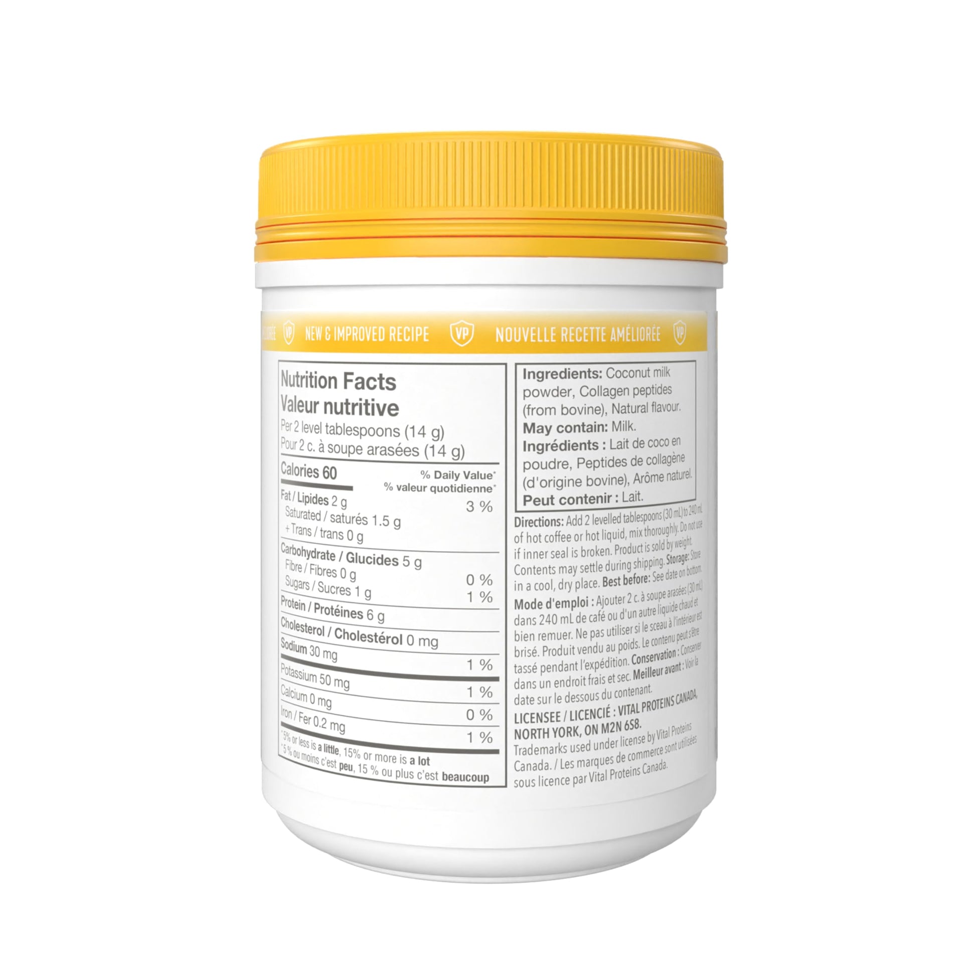 VITAL PROTEINS Collagen Creamer, Vanilla-flavoured, 303 g Vital Proteins