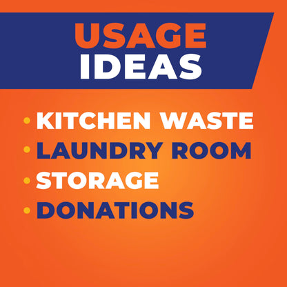 Hefty Recycling Trash/Garbage Bags (Blue, Kitchen Drawstring, 13 Gallon, 60 Count) 🍁 All In One Marketplace Canada Hefty