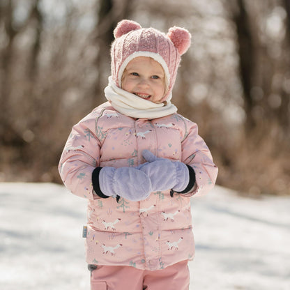 Jan & Jul Fleece Winter Mittens for Toddlers (Lavender, L) 🍁 All In One Marketplace Canada