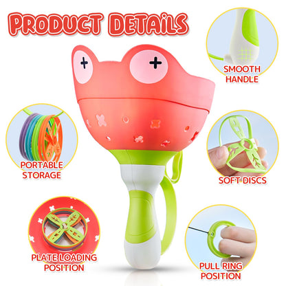 Outside Toys for Kids Ages 4-8 - Manual Capture Catching Game with 32 Discs 🍁 All In One Marketplace Canada