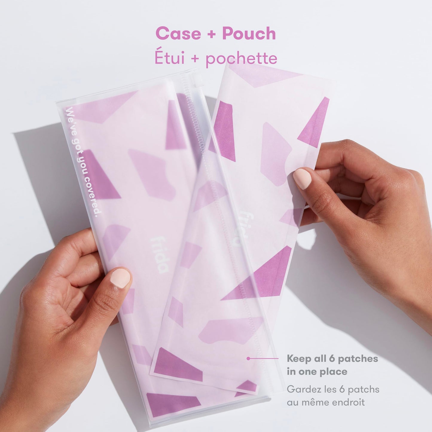 Frida Mom C-Section Silicone Strips, C-Section Recovery Must Have Scar Patches, Reusable Medical Grade Treatment for Keloid Scars, Includes Case & Pouch - Available at All In One Marketplace Canada
