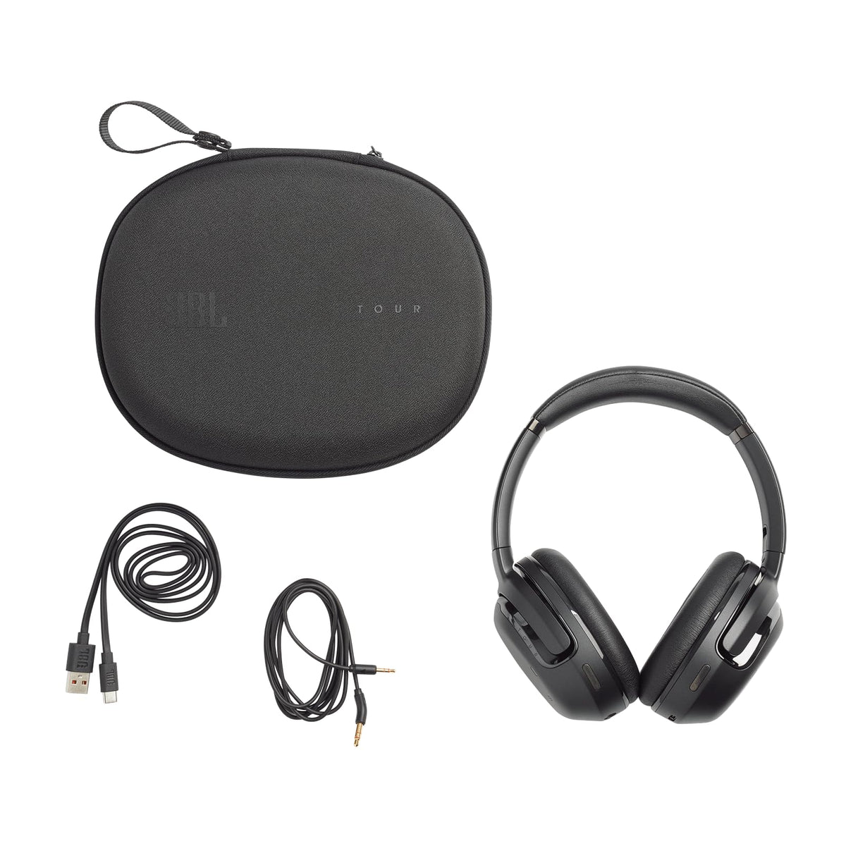 JBL Tour One M2 - Wireless Over-Ear Noise Cancelling Headphones with Up to 50 Hours of Playtime - Black