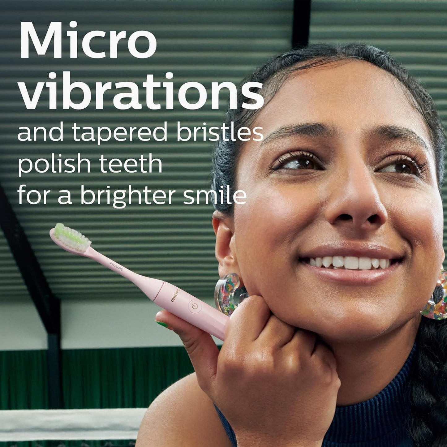 Philips One by Sonicare Battery Toothbrush, Brush Head Bundle, Manhattan Pink, BD3003/AZ Philips Sonicare