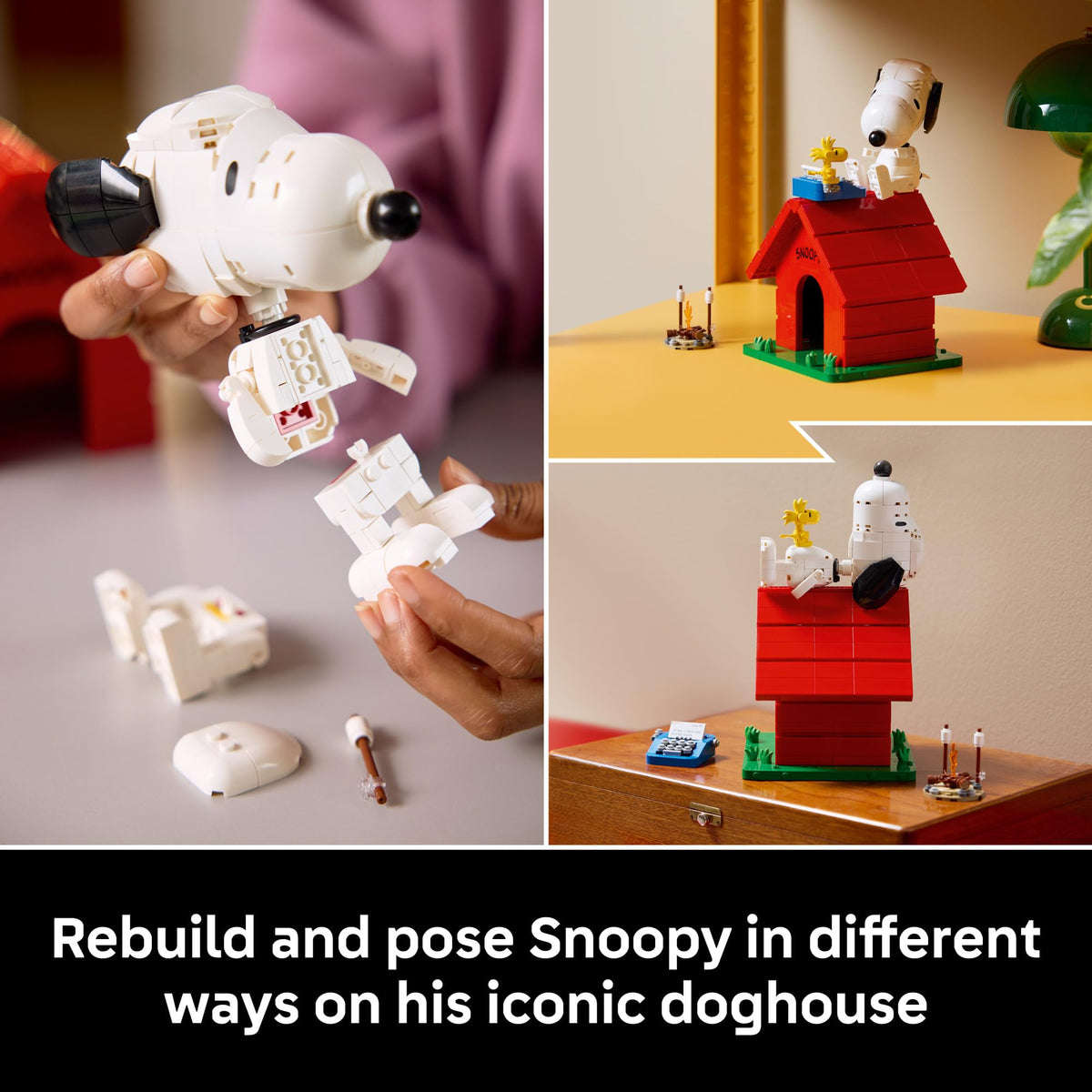 LEGO Ideas Peanuts: Snoopy's Doghouse 21368