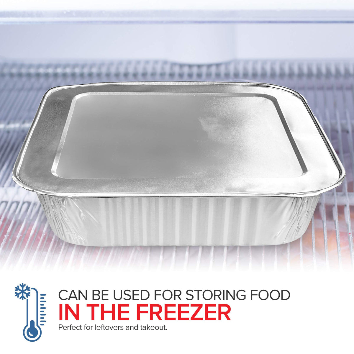 Stock Your Home Aluminum Foil Pans 8x8 Baking Pans Disposable with Lids (10 Pack) Square Baking Pans with Lids - 8 Inch Cake Pan - Brownie Pan - Lasagna Pan - 8 Inch x 8 Inch x 2 Inch 🍁 All In One Marketplace Canada