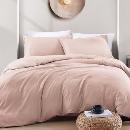 Queen Duvet Cover, Pre-Washed Soft Microfiber 3 Piece Set - Sepia Rose 🍁 All In One Marketplace Canada