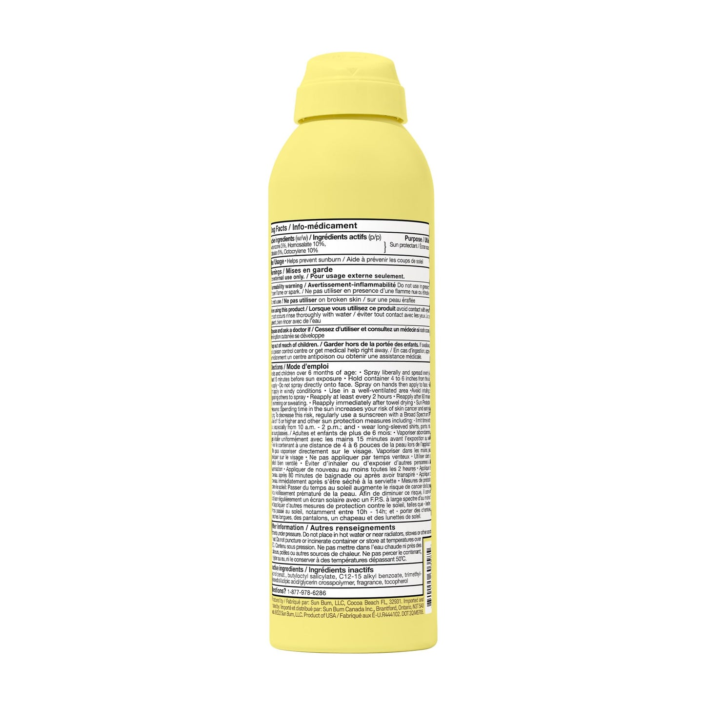 Sun Bum Kids SPF 50 Sunscreen Spray - Available at All In One Marketplace Canada