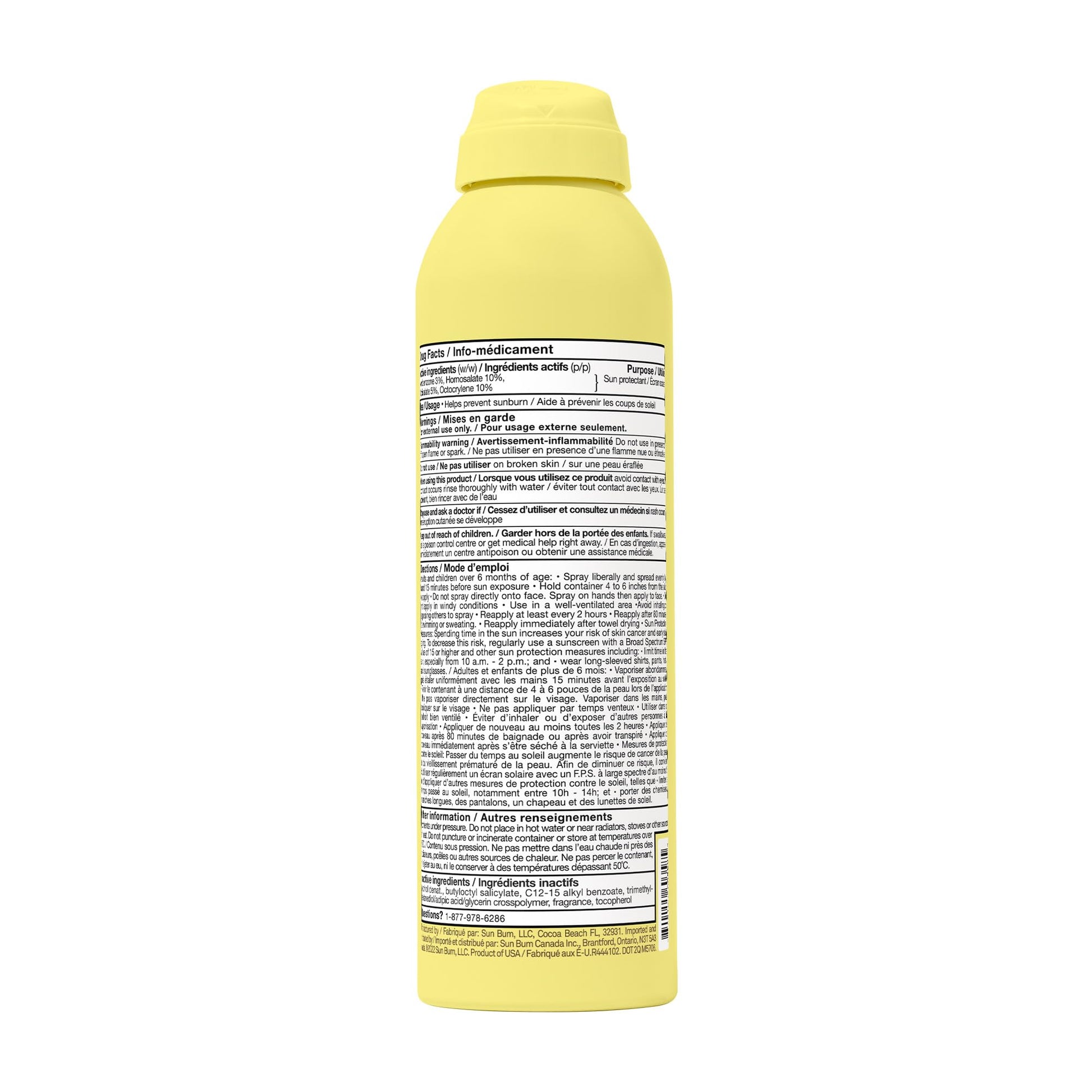 Sun Bum Kids SPF 50 Sunscreen Spray - Available at All In One Marketplace Canada
