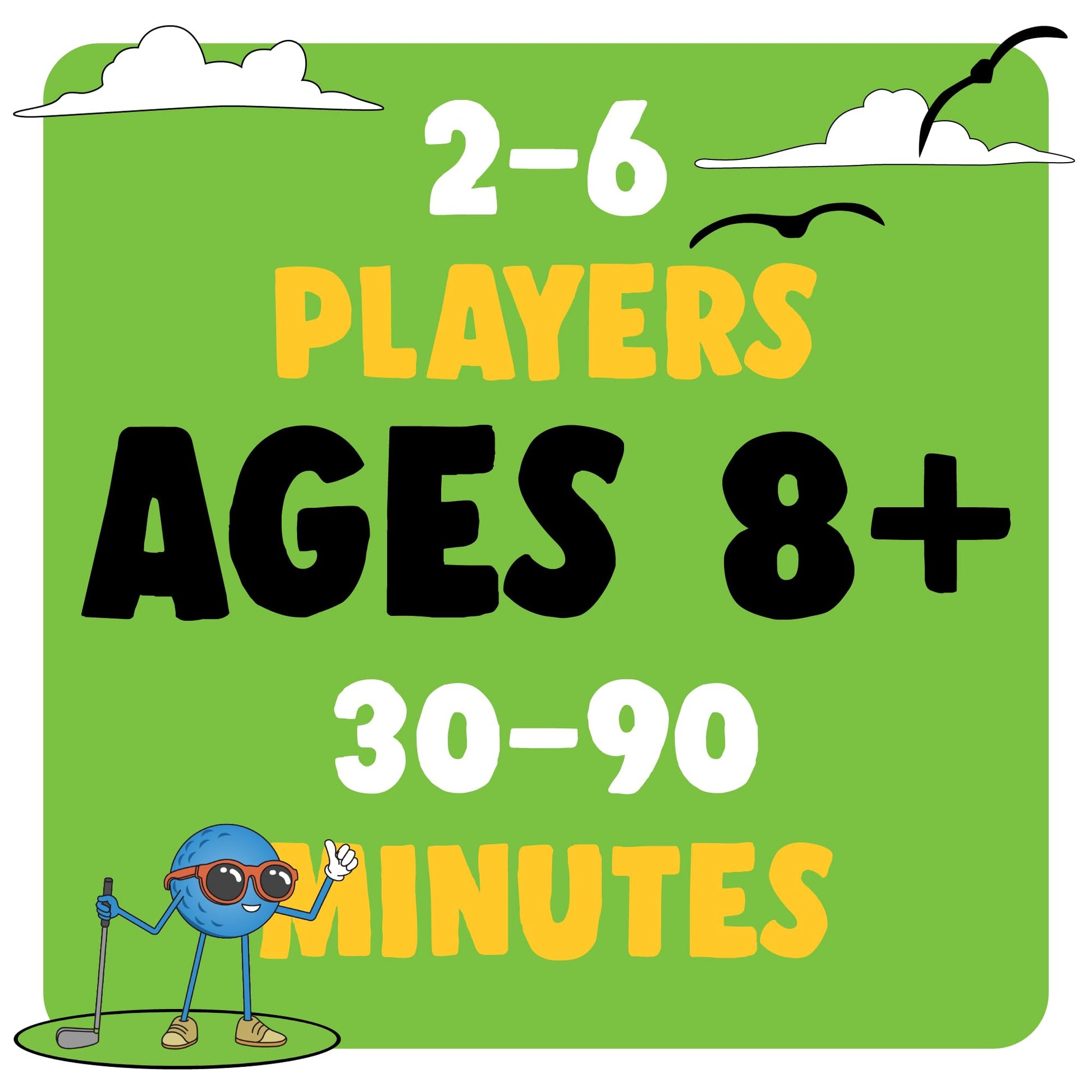 Play Nine - The Card Game of Golf, Best Card Games for Families, Strategy Game for Couples, Fun Game Night Kids, Teens and Adults, The Perfect Golf Gift