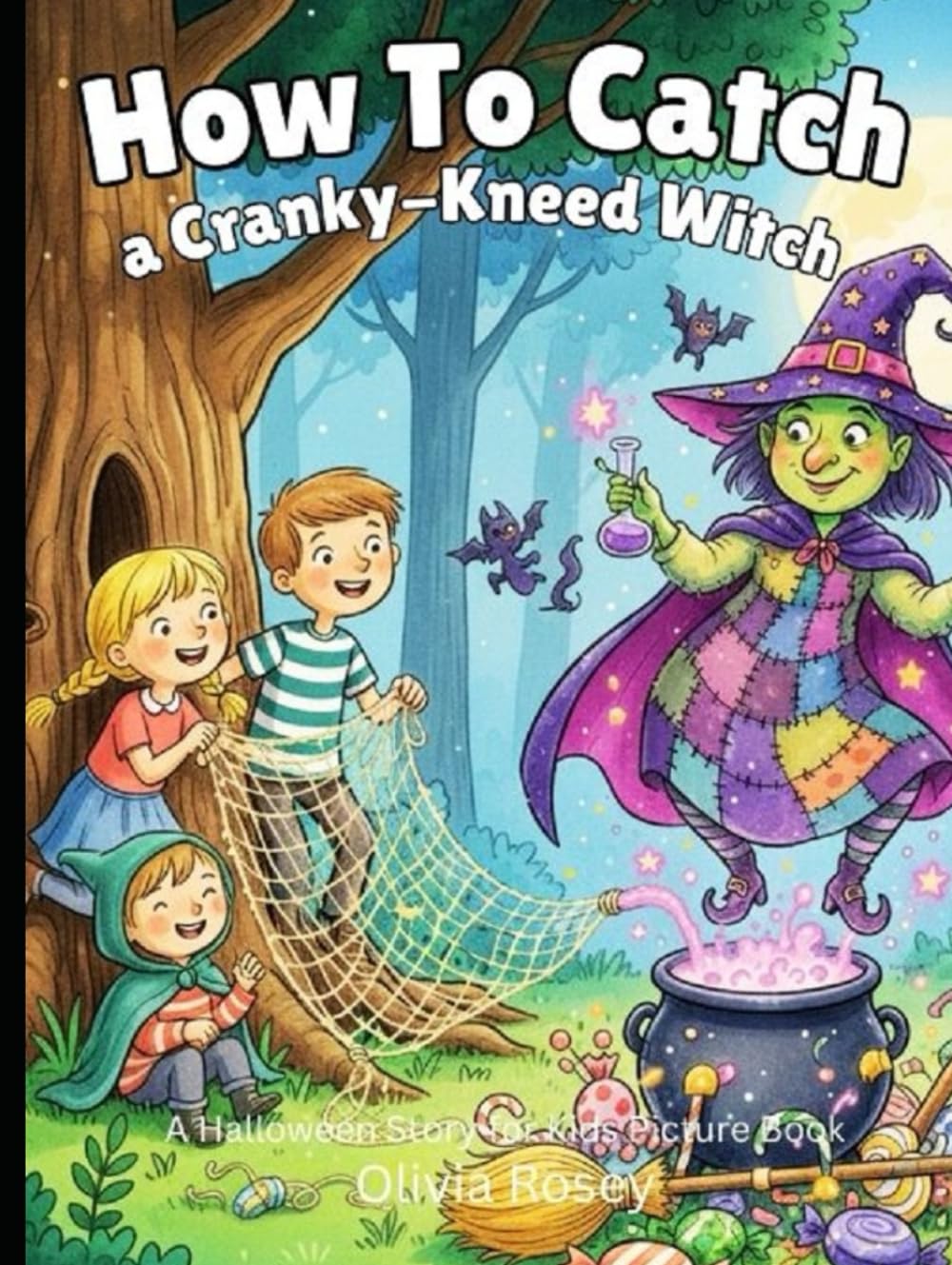How to Catch a Cranky-Kneed Witch: A Halloween Story for Kids Picture Book