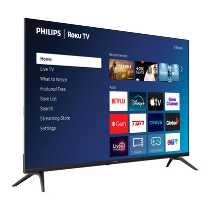 Philips 43PQF7676/F6 7600 Series 43-Inch Full HD QLED Roku TV