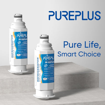 PUREPLUS DA97-17376B Water Filter Replacement for Samsung HAF-Qin, HAF-Qin/EXP, DA97-08006C, RF23M8070SG, RF23M8070SR, RF23M8090SG, RF23M8090SR, RF23M8570SR, RF23M8590SG Refrigerator, 3Pack - Available at All In One Marketplace Canada