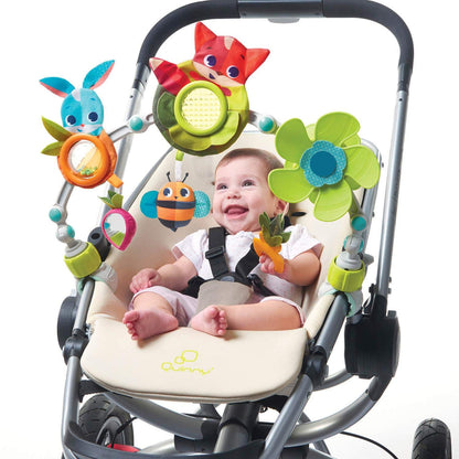 Tiny Love Sunny Stroll Arch, Baby Arch, Easy Universal Attachment, Baby Bouncer and Stroller Accessory, Games Bar- Meadow Days 🍁 All In One Marketplace Canada