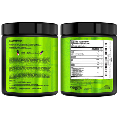 NITROSURGE Pre Workout Supplement - Endless Energy, Instant Strength Gains, Clear Focus, Intense Pumps - Nitric Oxide Booster & Preworkout Powder with Beta Alanine - 30 Servings, Watermelon