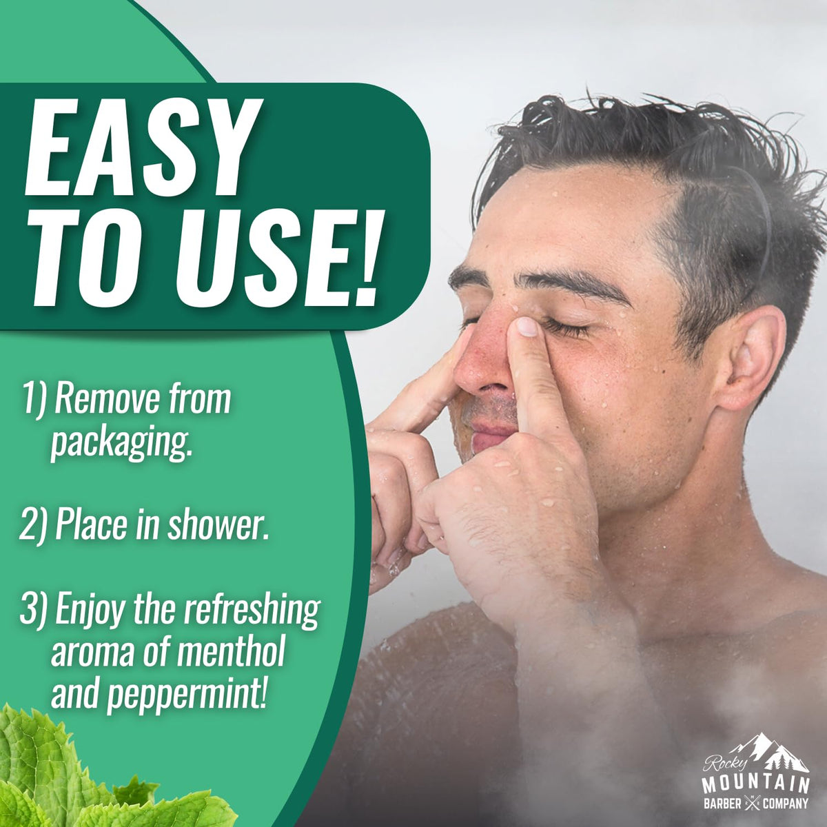 Rocky Mountain Barber Company Mountain Mint Shower Steamers, 7-Pack 🍁 All In One Marketplace Canada