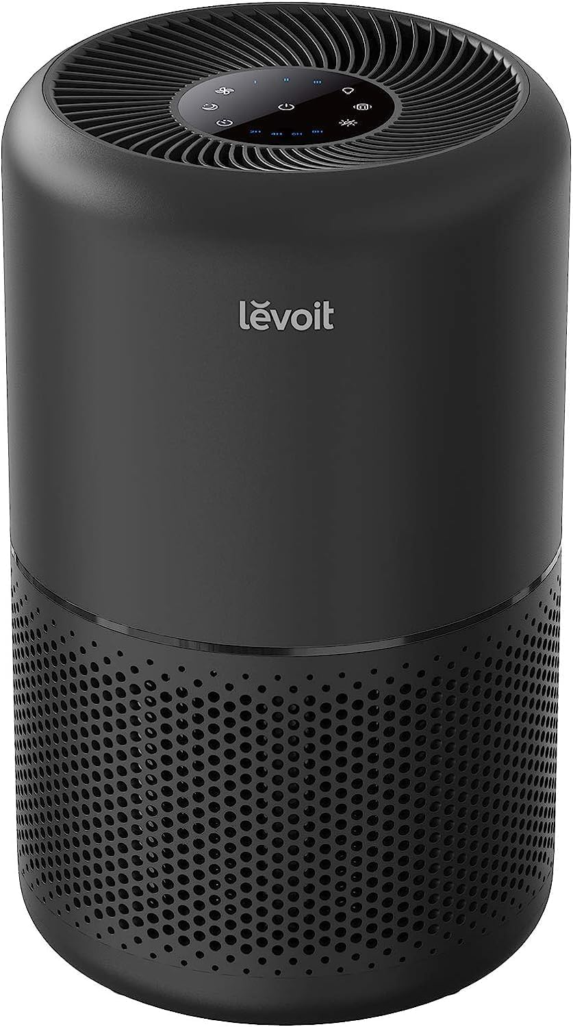 Levoit Air Purifiers Large Room Home Up to 1073 ft², Core 300-P Black