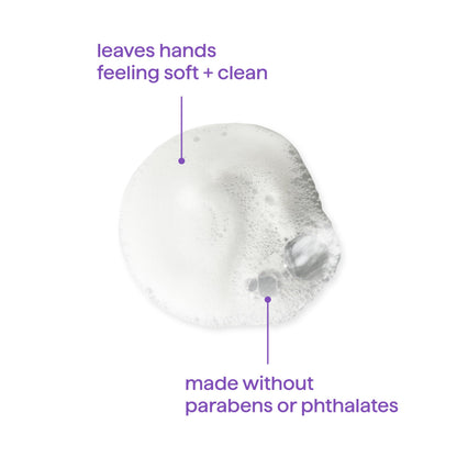 Method Foaming Hand Soap, Biodegradable Formula with Foaming Soap Dispenser Made of 100% Recycled Plastic, French Lavender Scent, 300 ml Soap Pump Bottles, 6 Pack Method