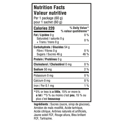 Sour Patch Kids Original Gummy Candy - 60g Bags, Pack of 18