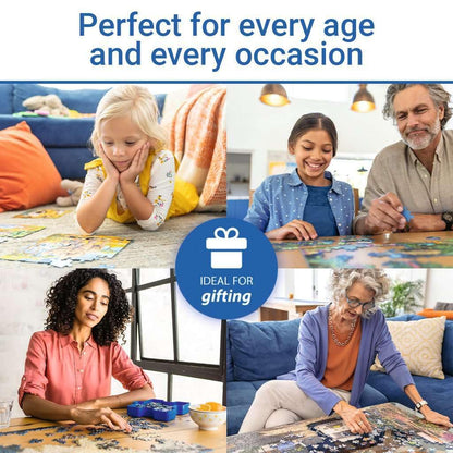 Ravensburger Disney Christmas 1000 Piece Holiday Jigsaw Puzzle for Adults - 12000537 - Handcrafted Tooling, Made in Germany, Every Piece Fits Together Perfectly 🍁 All In One Marketplace Canada