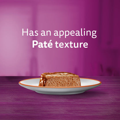 WHISKAS Perfect PORTIONS Kitten Wet Cat Food, Beef Flavour, 75g (12 Pack) whiskas