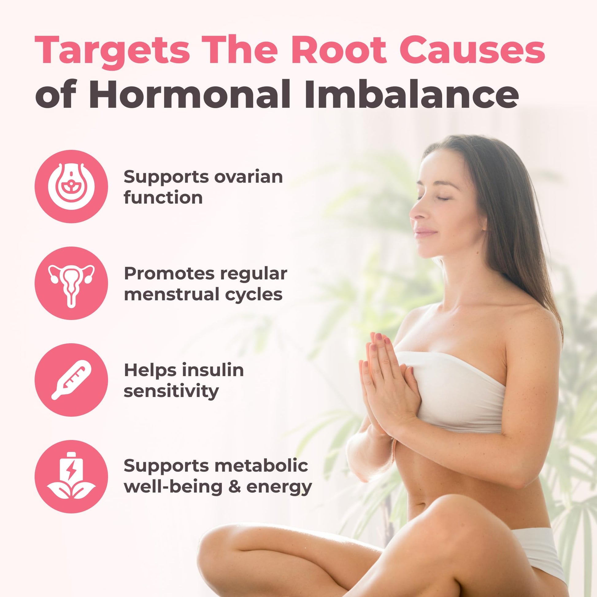 Nutratology® Myo-Inositol & D-Chiro Inositol Capsules - PCOS Supplement for Women - Optimal 40:1 Ratio - For Hormonal Balance & Healthy Ovarian Function - Regulates Menstrual Cycle - 120 Capsules - Available at All In One Marketplace Canada
