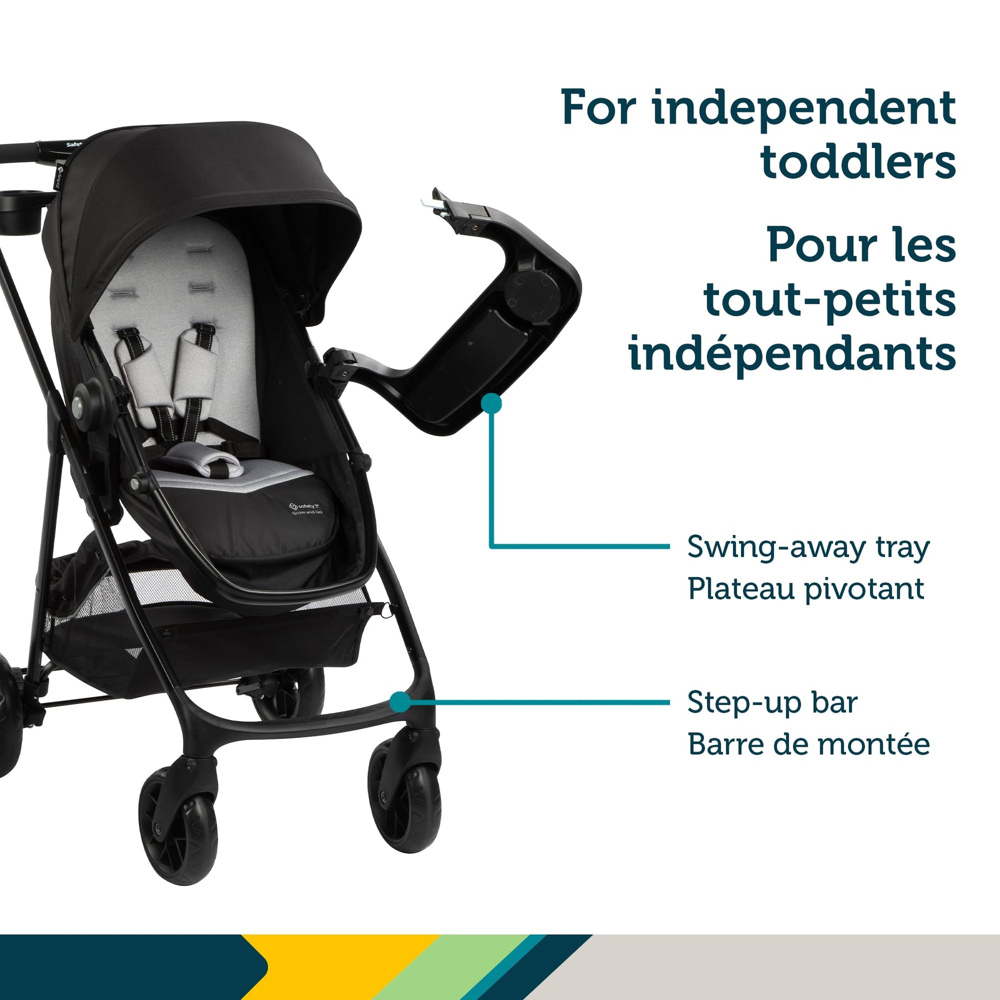 Safety 1st Grow and Go™ Flex 8-in-1 Travel System, All in One Stroller Safety 1st