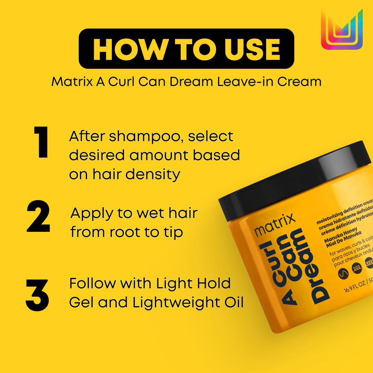 Matrix A Curl Can Dream Leave-In Cream, 500mL