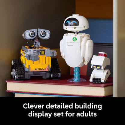 LEGO Disney & Pixar Wall-E & EVE Building Set for Adults, Ages 18+ - Home Office, Book Shelf, or Room Decor for Disney Fans - Gift Ideas for Men & Women - 43279 - Available at All In One Marketplace Canada