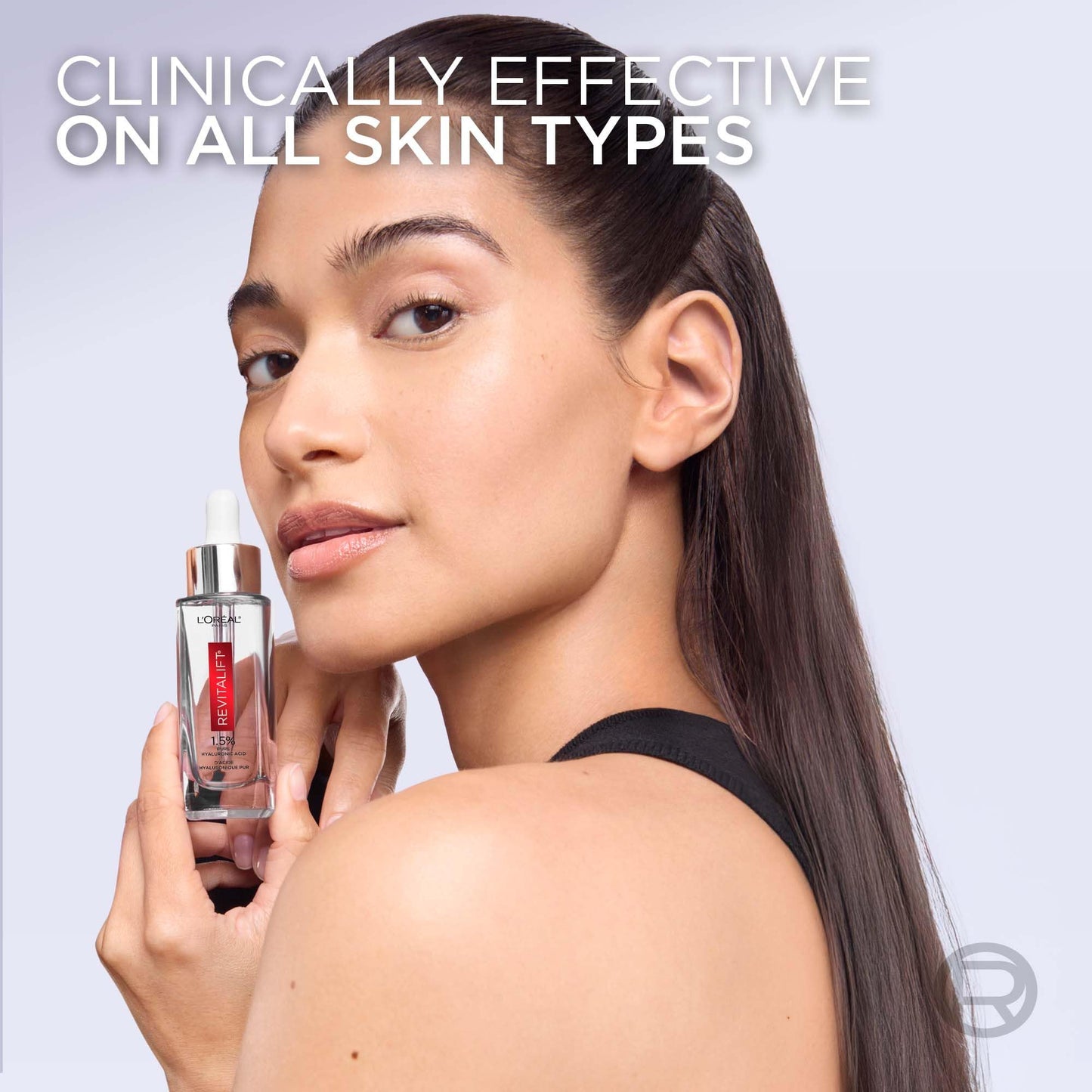 L’Oréal Paris 2.5% Hyaluronic Acid & Caffeine Plumping Eye Serum, Brightens Look of Dark Circles, Reduces Look of Crow's Feet & Wrinkles, Revitalift, For All Skin Tones & Types, Fragrance Free, 20ml L'Oreal Paris