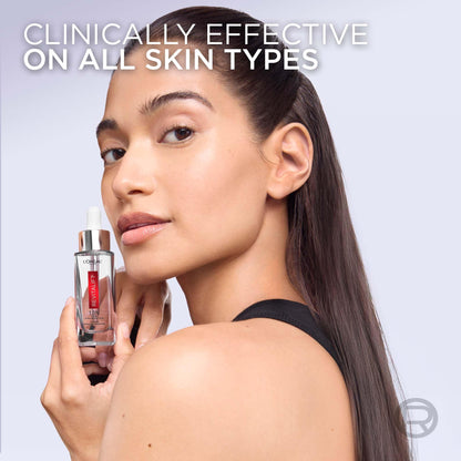 L’Oréal Paris 2.5% Hyaluronic Acid & Caffeine Plumping Eye Serum, Brightens Look of Dark Circles, Reduces Look of Crow's Feet & Wrinkles, Revitalift, For All Skin Tones & Types, Fragrance Free, 20ml L'Oreal Paris