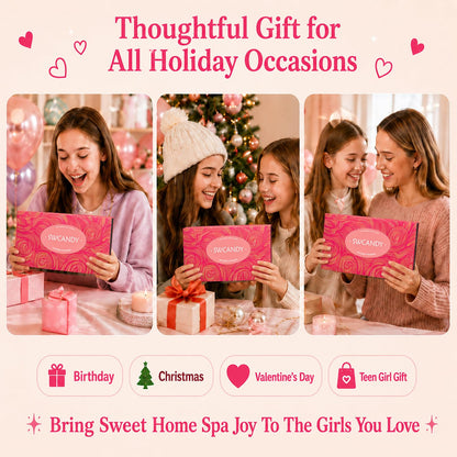 SWCANDY Shower Steamers Aromatherapy Teen Girl Gifts 8 Pcs Fruity Self Care 🍁 All In One Marketplace Canada