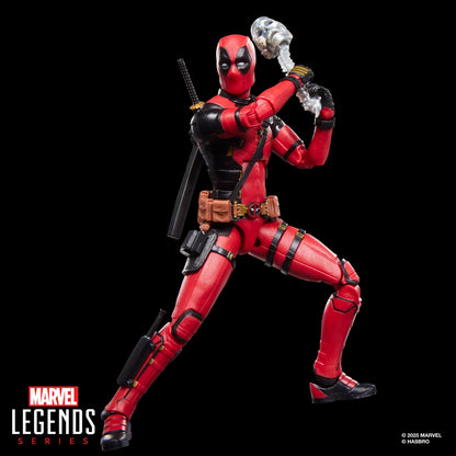 Marvel Legends Series Dogpool and Deadpool, Marvel Studios' Deadpool & Wolverine Movie Collectible 6-Inch Action Figure Gift
