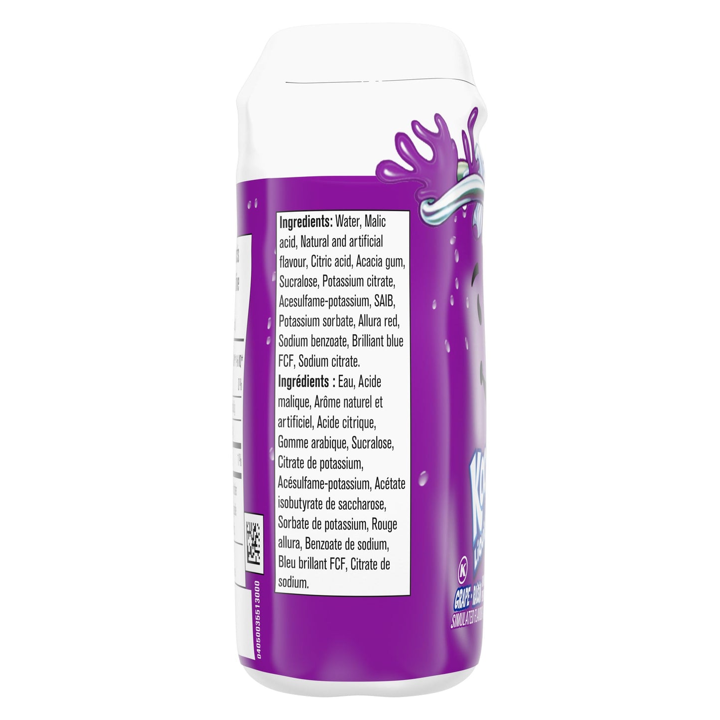 Kool-Aid Grape Liquid Drink Mix, 48 mL Bottle (Pack of 12)