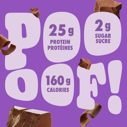 Pure Protein Whey Powder - High Protein (25 g/scoop), Low Sugar (2 g/scoop), Gluten Free - Fast-Acting Formula, Chocolate, 453g - Available at All In One Marketplace Canada