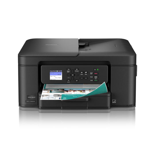 Brother Work Smart 1360 Wireless Color Inkjet All-in-One Printer with Automatic Duplex Printing and 1.8” Color Display | Includes Refresh Subscription Trial(1) (MFC-J1360DW) (Uses LC501 Series Inks) 🍁 All In One Marketplace Canada