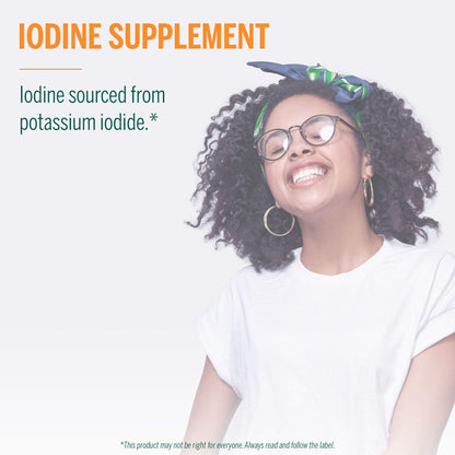 Genestra Brands Liquid Iodine - 150 mcg - For Thyroid Function - Iodine Mineral Supplement - Dairy Free & Vegan Friendly - 30 mL Liquid - Available at All In One Marketplace Canada